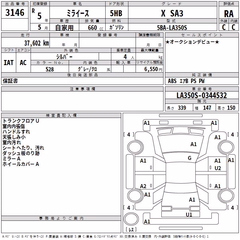 DAIHATSU MIRA E:S