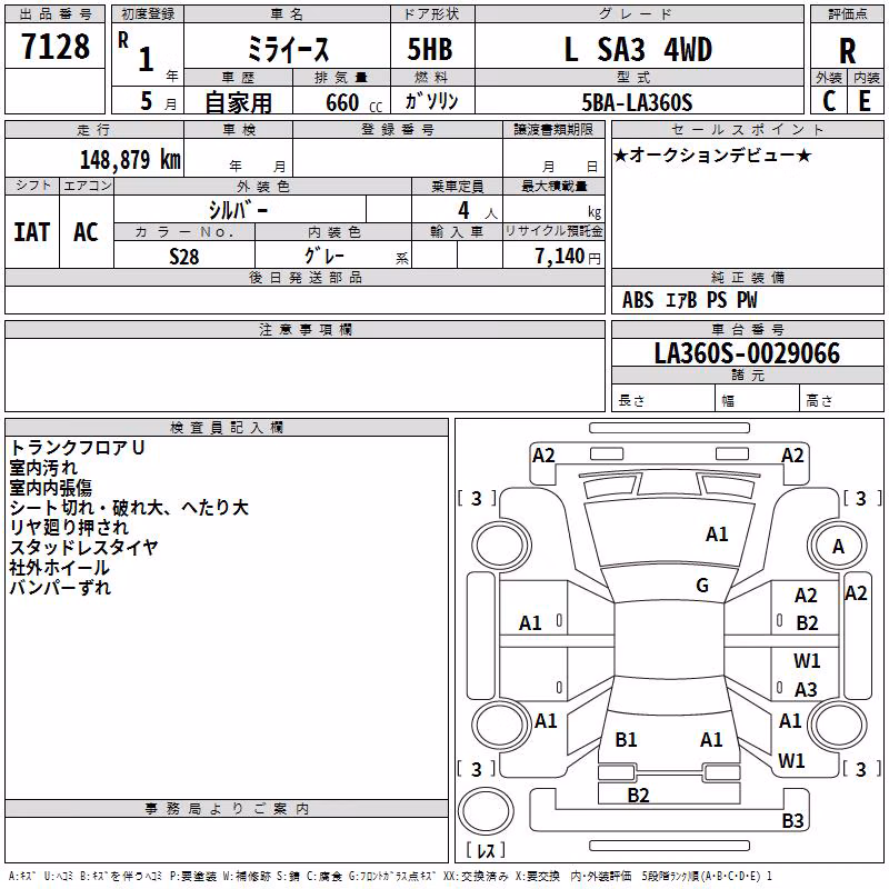 DAIHATSU MIRA E:S
