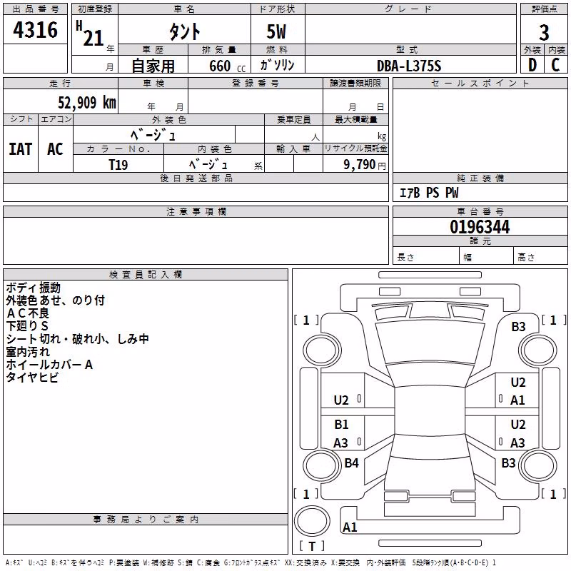 DAIHATSU TANTO