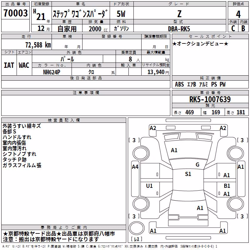 HONDA STEPWGN