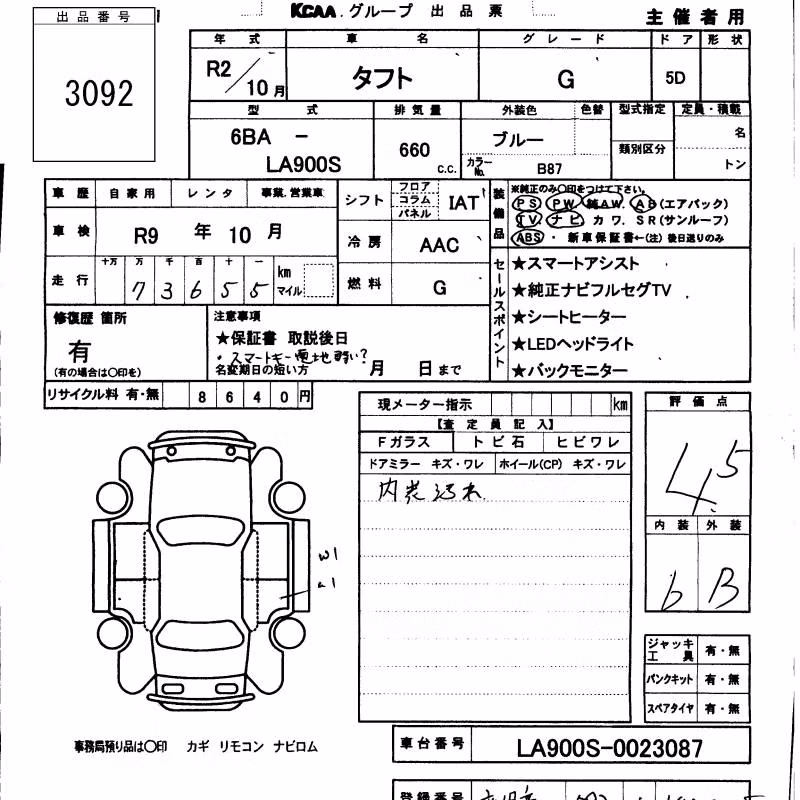 DAIHATSU TAFT