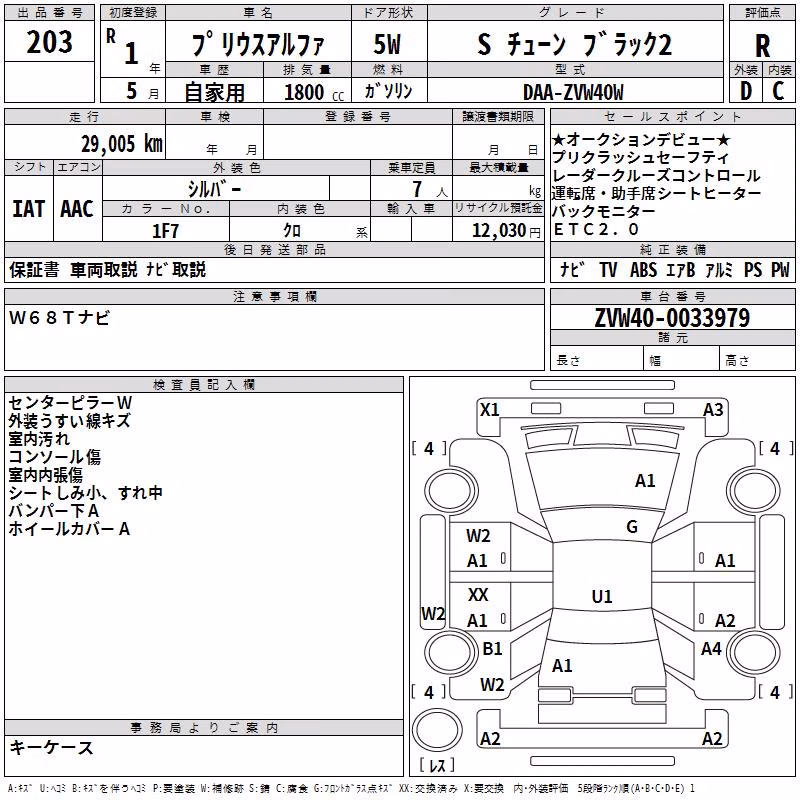 TOYOTA PRIUS ALPHA