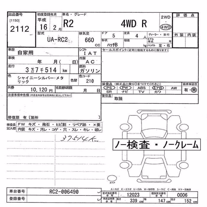 SUBARU R2