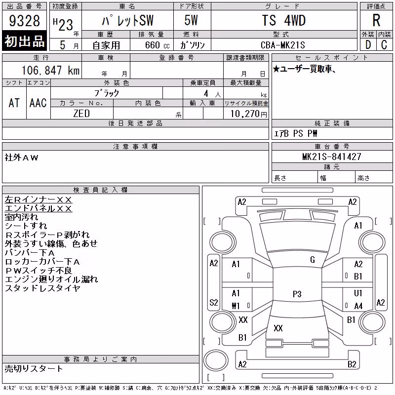 SUZUKI PALETTE