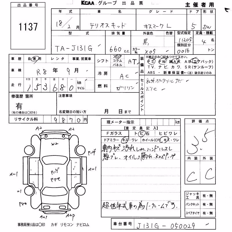 DAIHATSU TERIOS KID