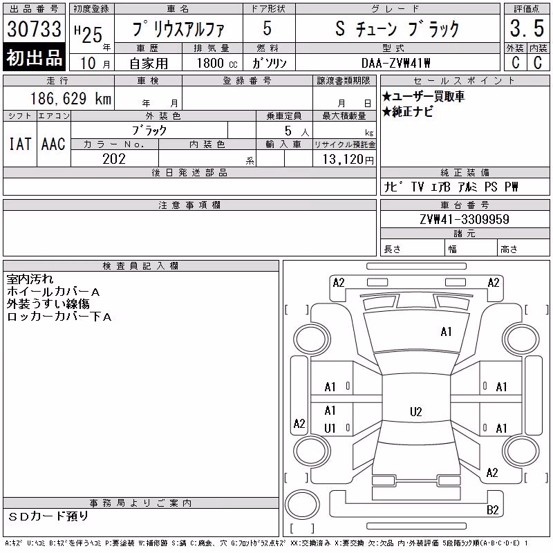 TOYOTA PRIUS ALPHA