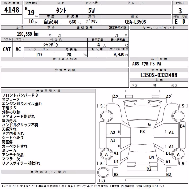 DAIHATSU TANTO