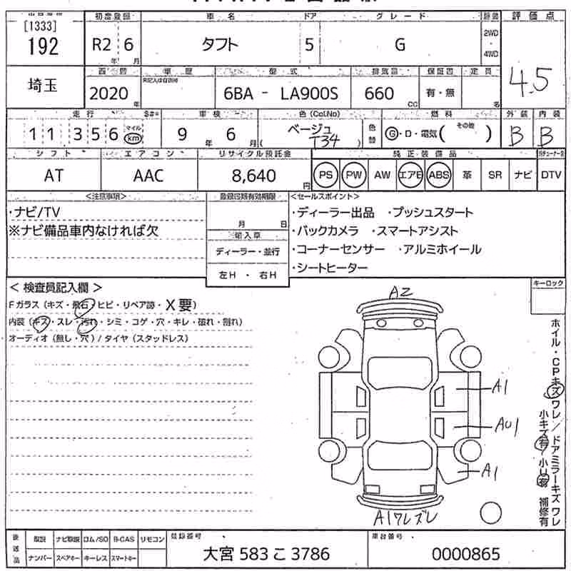DAIHATSU TAFT