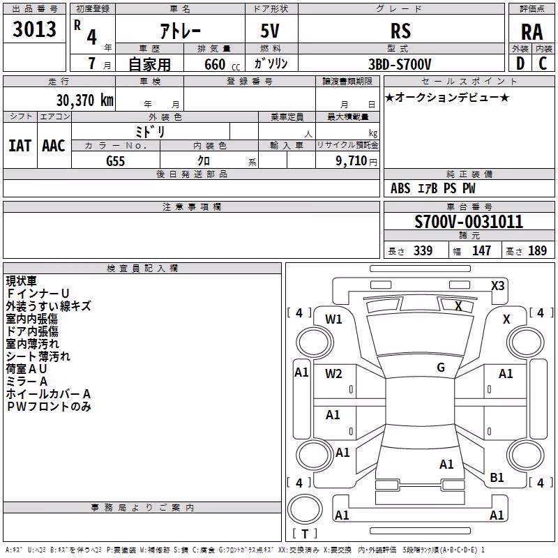DAIHATSU ATRAI