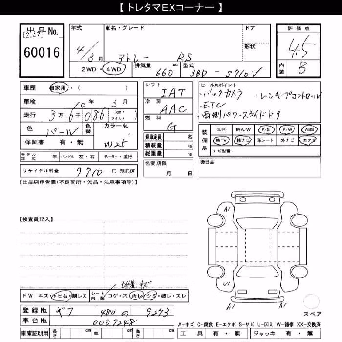 DAIHATSU ATRAI