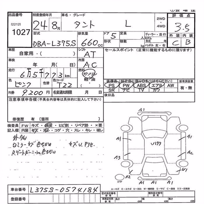 DAIHATSU TANTO