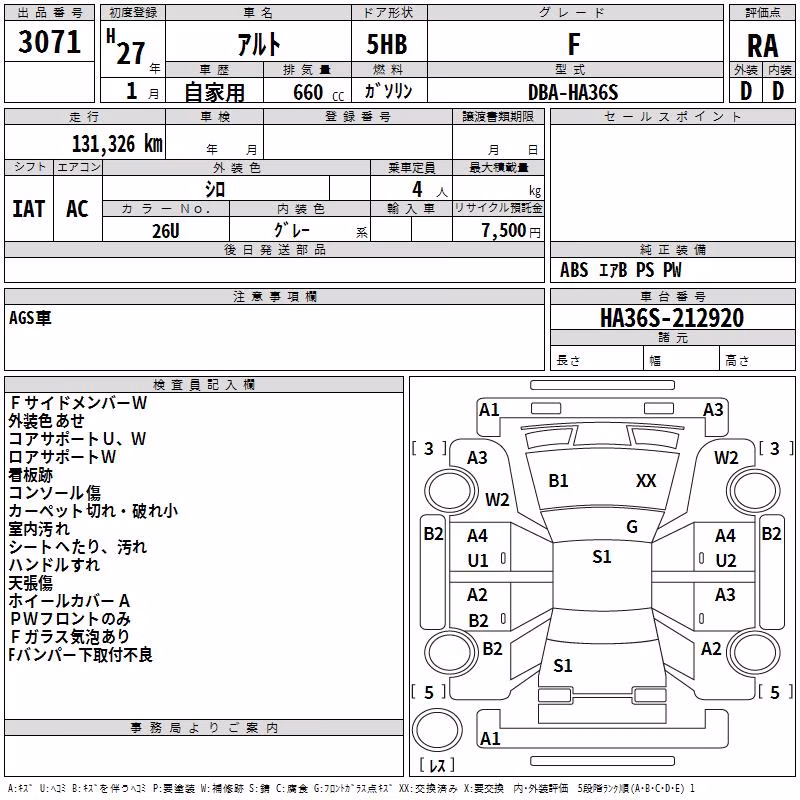 SUZUKI ALTO