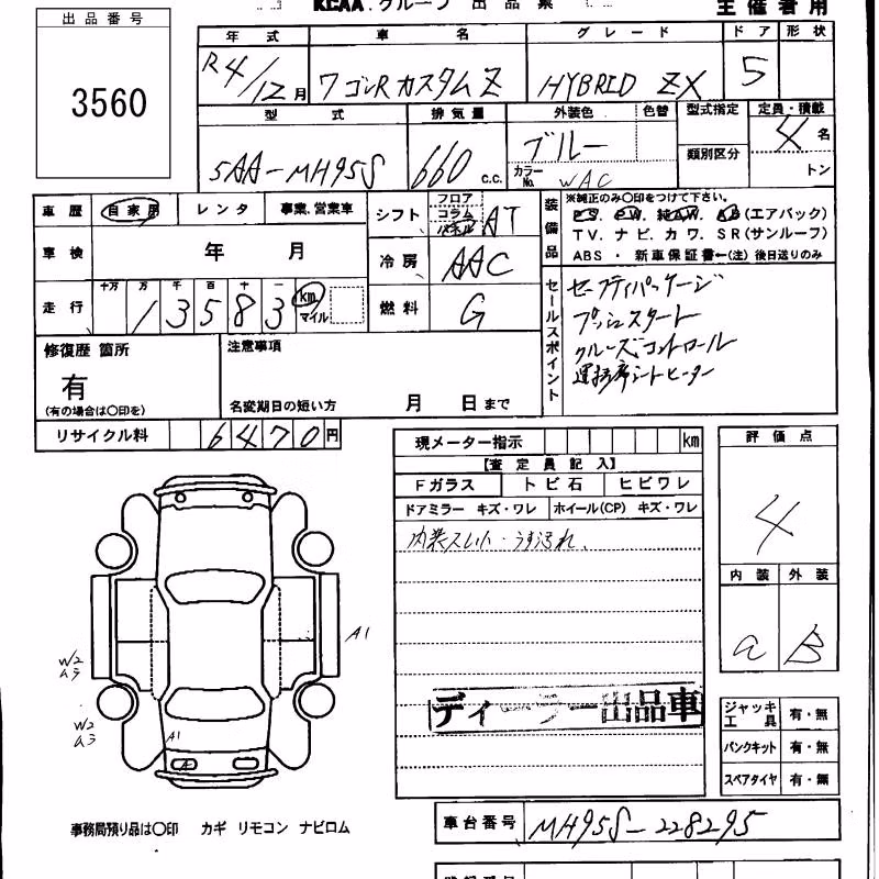 SUZUKI WAGON R