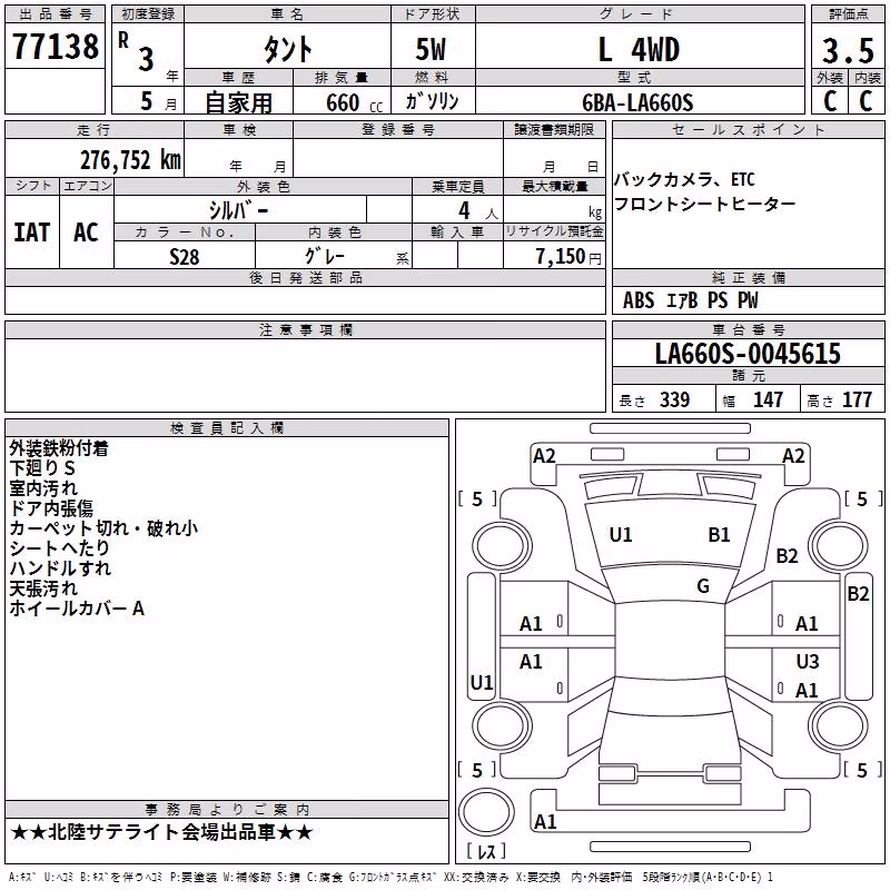 DAIHATSU TANTO