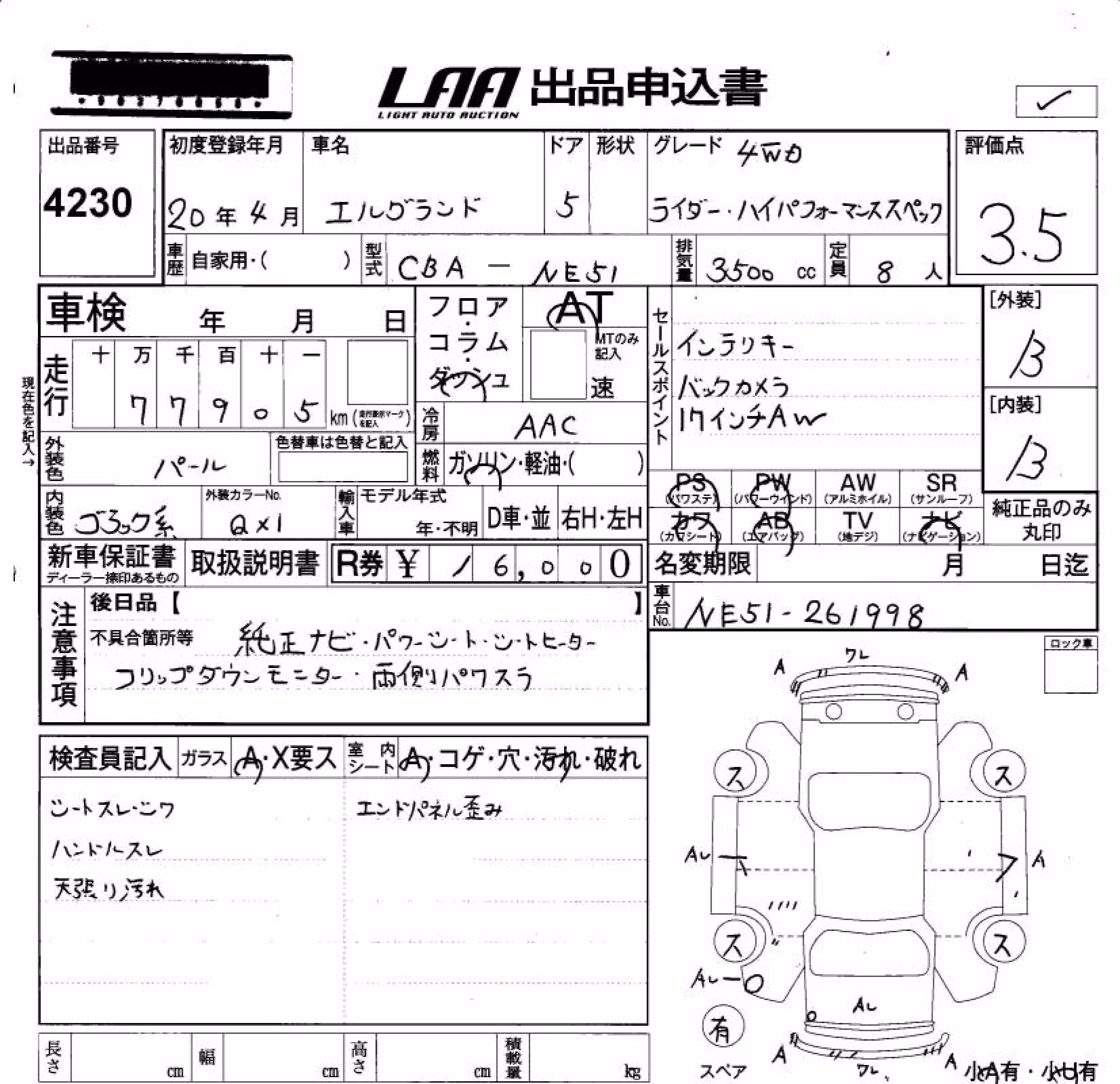 NISSAN ELGRAND