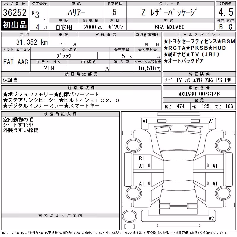 TOYOTA HARRIER