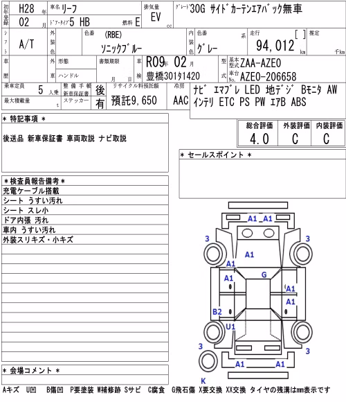 NISSAN LEAF