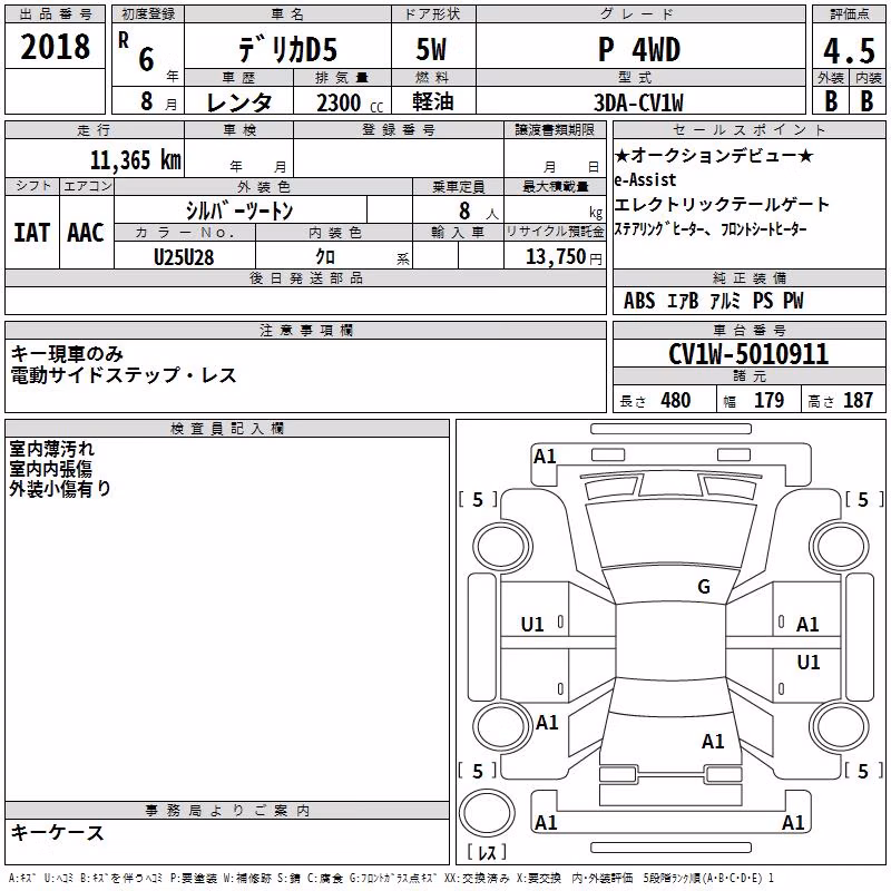 MITSUBISHI DELICA D:5