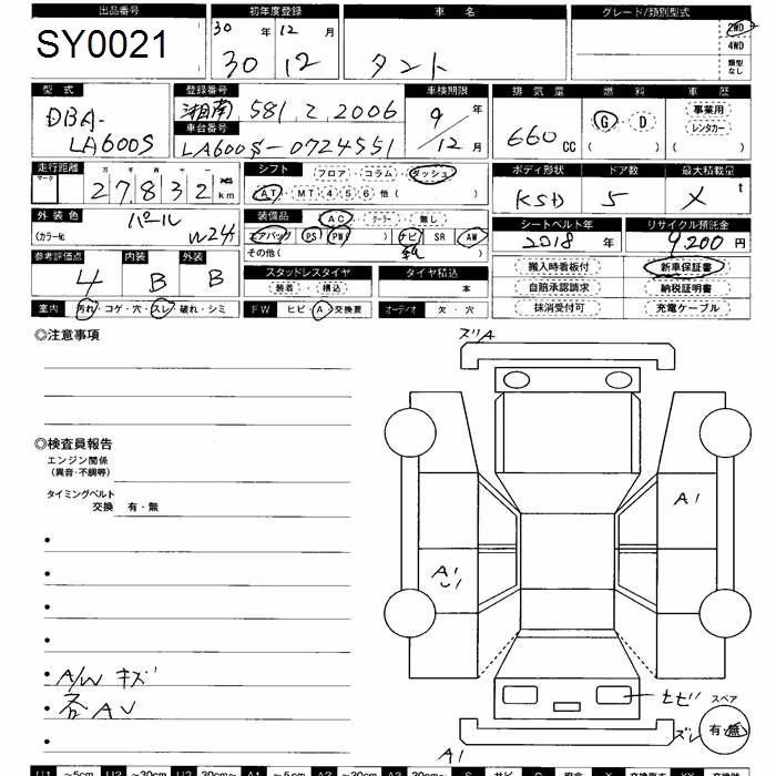 DAIHATSU TANTO