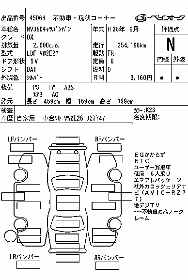 NISSAN NV350 CARAVAN