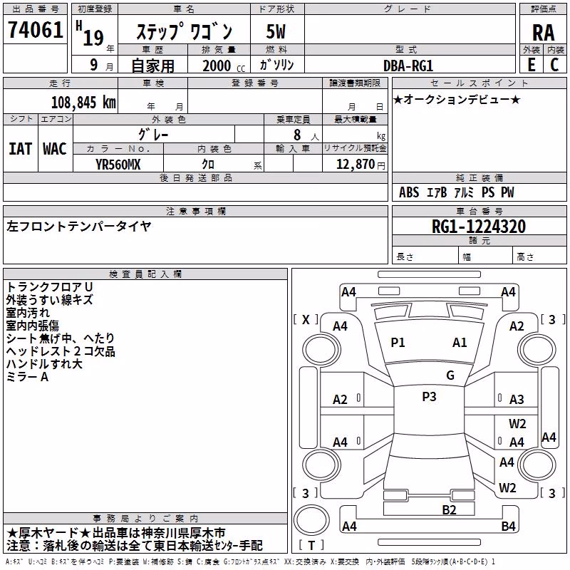 HONDA STEPWGN