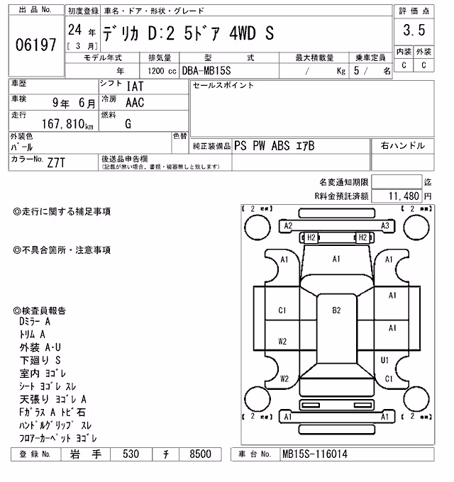 MITSUBISHI DELICA D:2