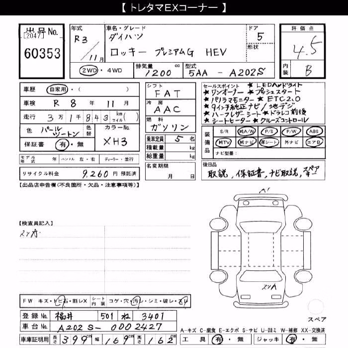 DAIHATSU ROCKY