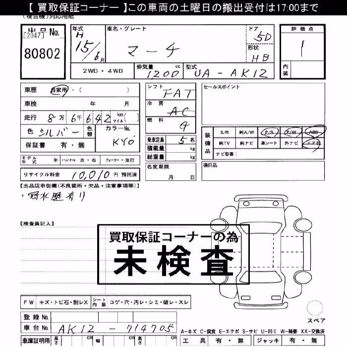NISSAN MARCH