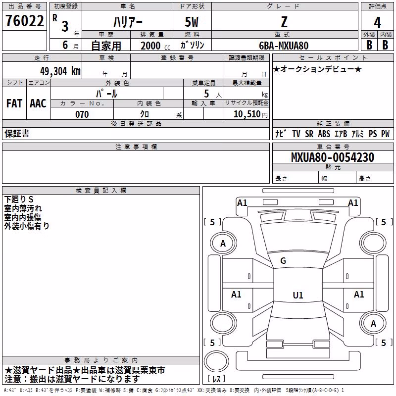 TOYOTA HARRIER