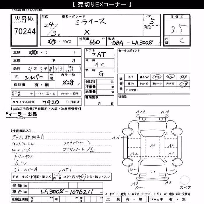 DAIHATSU MIRA E:S