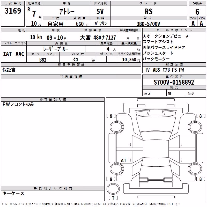 DAIHATSU ATRAI