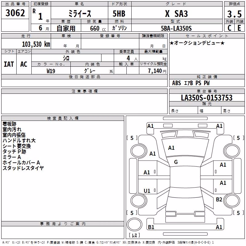 DAIHATSU MIRA E:S