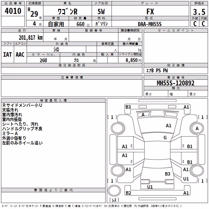 SUZUKI WAGON R