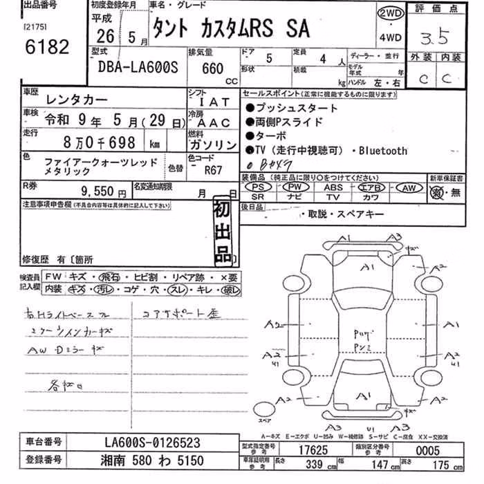 DAIHATSU TANTO