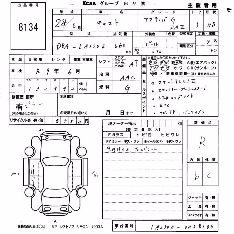 DAIHATSU CAST