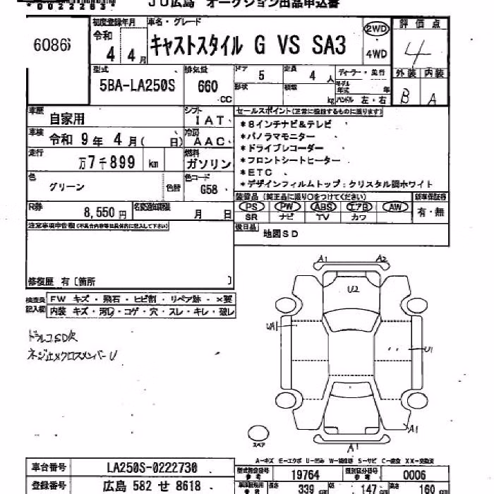 DAIHATSU CAST
