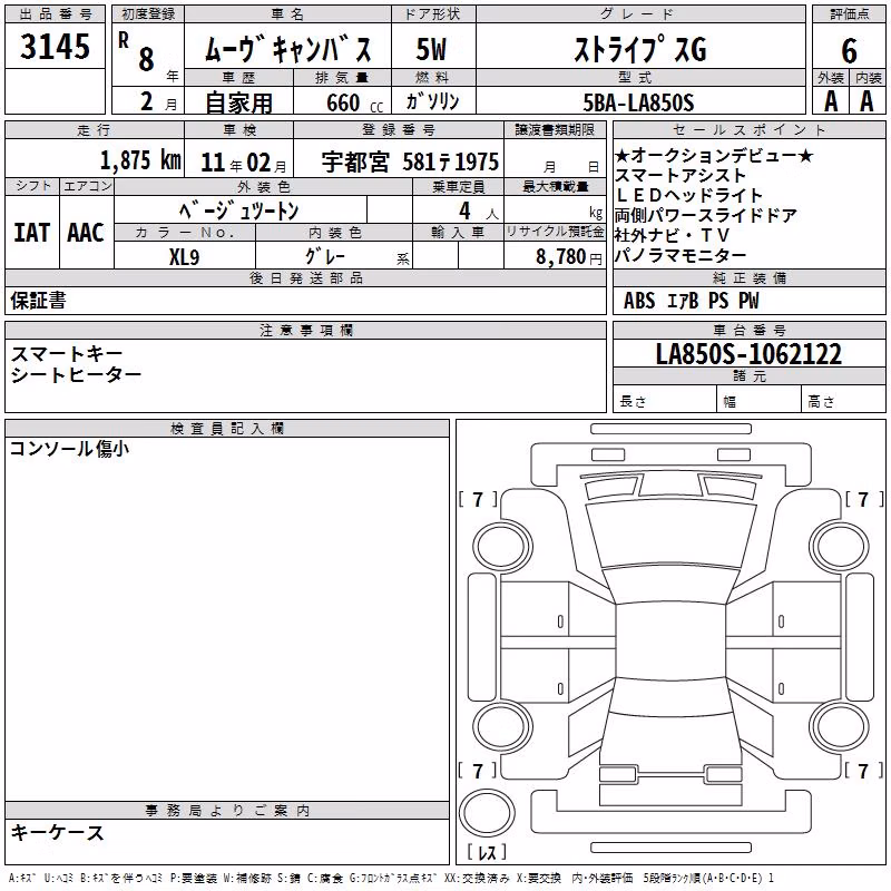 DAIHATSU MOVE CANBUS