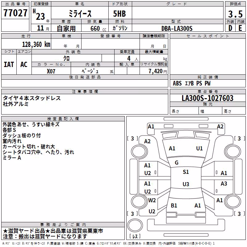 DAIHATSU MIRA E:S