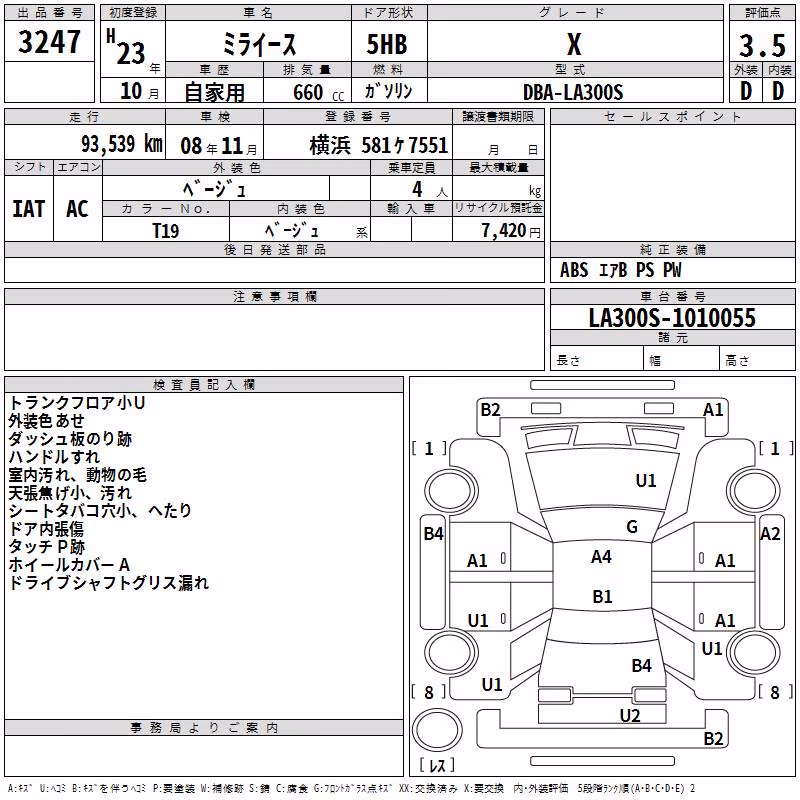 DAIHATSU MIRA E:S