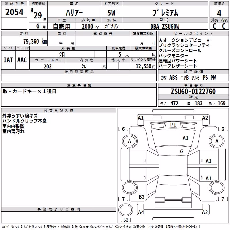 TOYOTA HARRIER