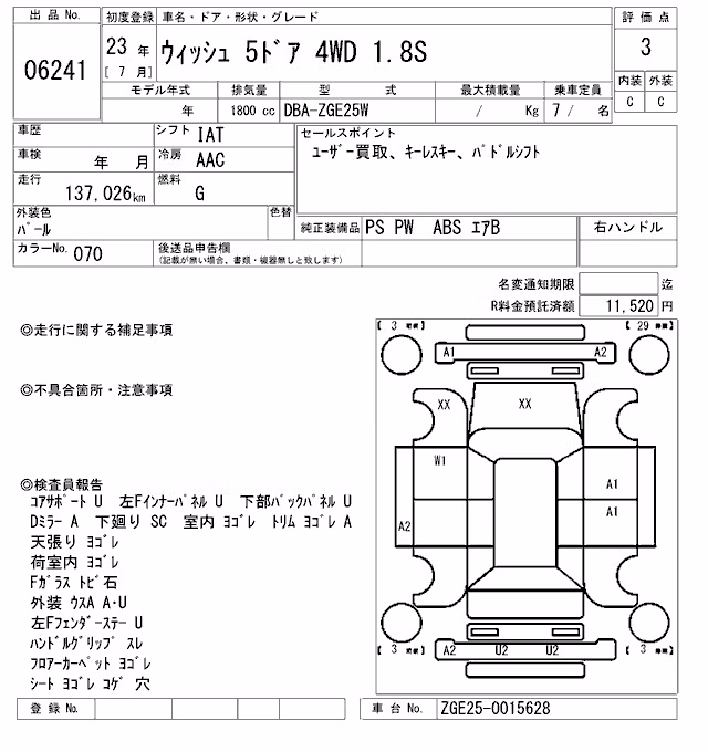 TOYOTA WISH