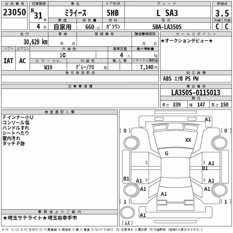 DAIHATSU MIRA E:S
