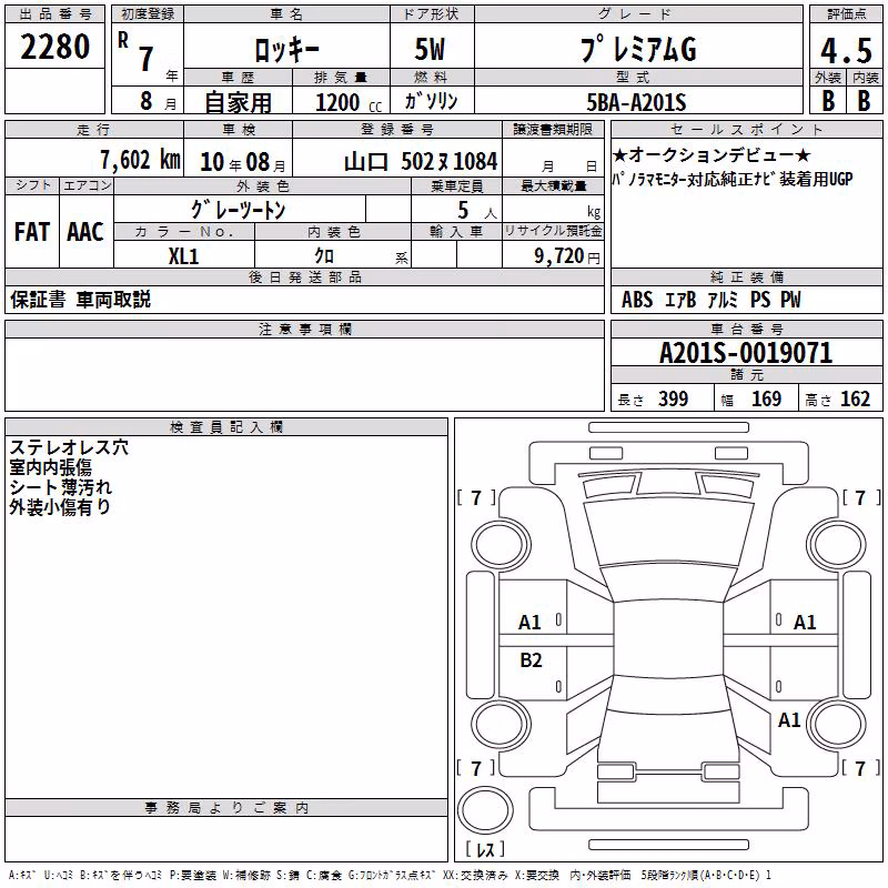 DAIHATSU ROCKY