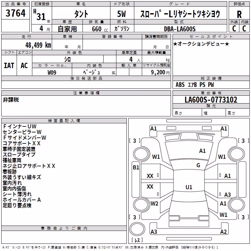 DAIHATSU TANTO