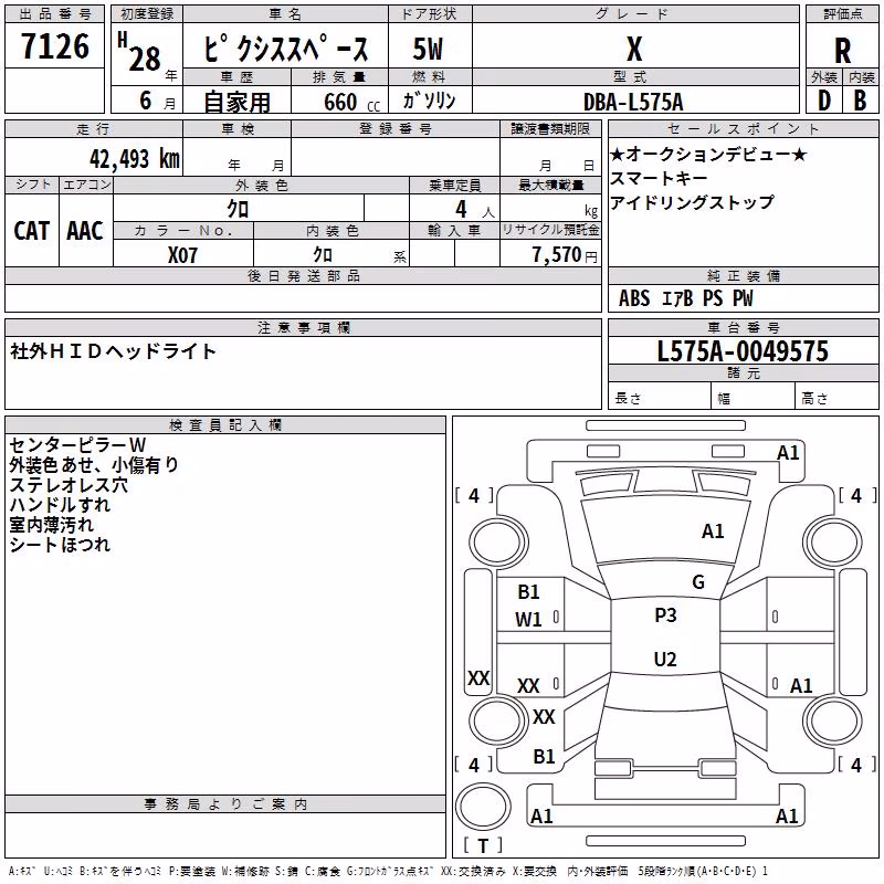 TOYOTA PIXIS SPACE