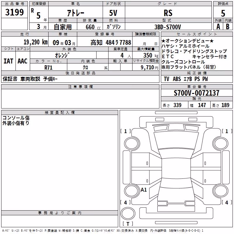 DAIHATSU ATRAI