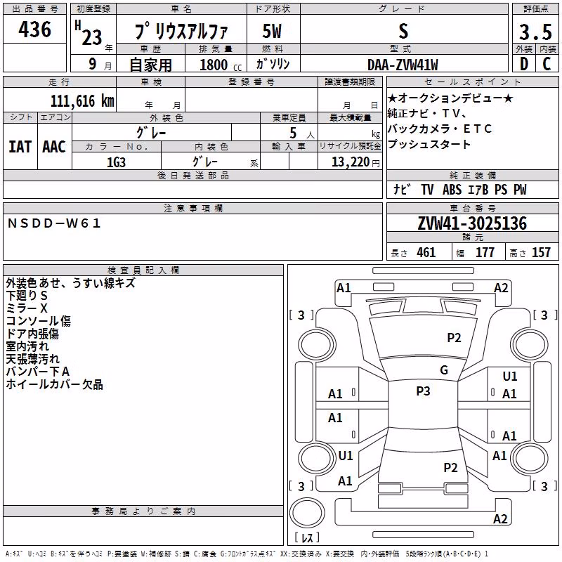 TOYOTA PRIUS ALPHA