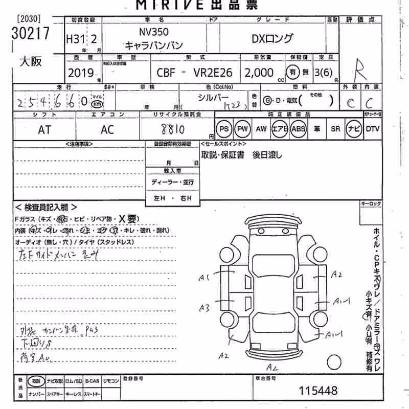 NISSAN NV350 CARAVAN