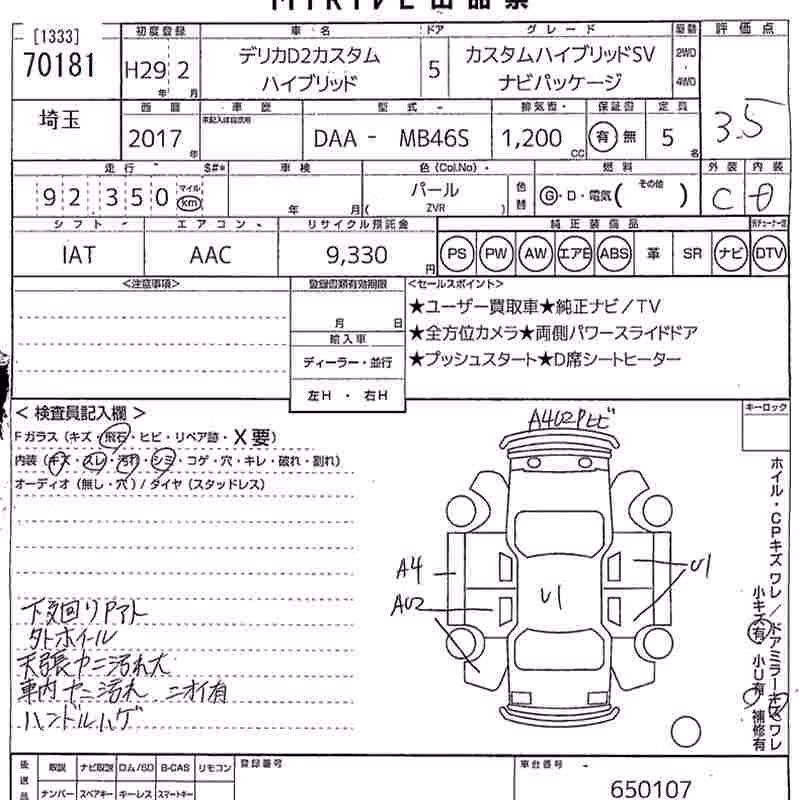 MITSUBISHI DELICA D:2