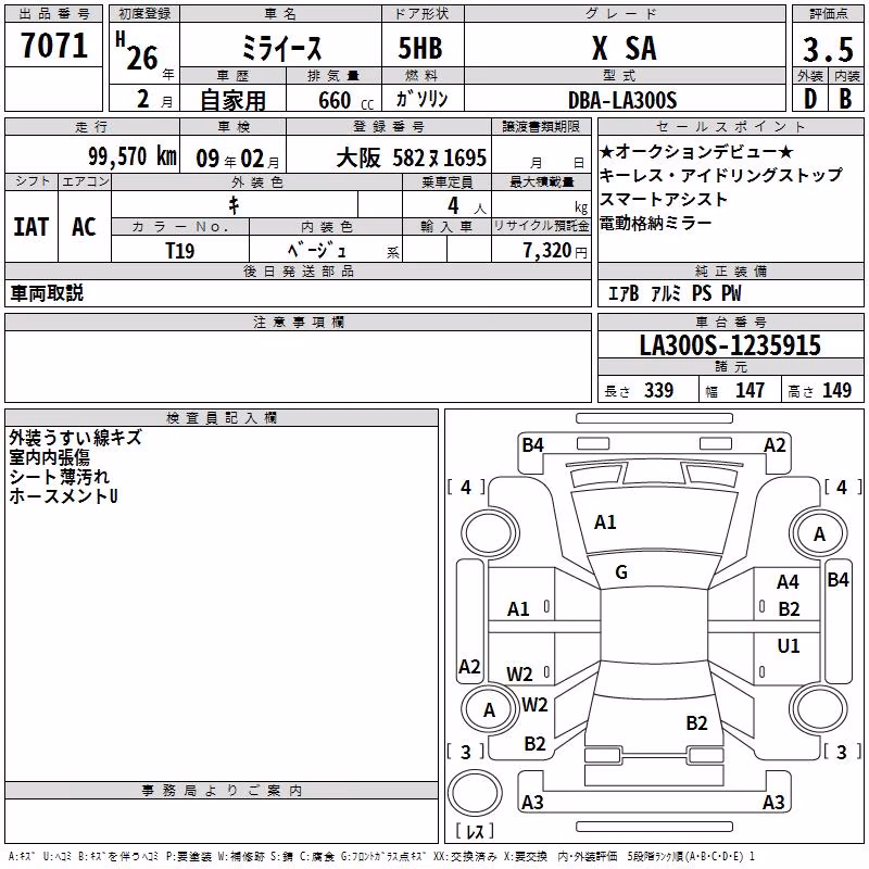 DAIHATSU MIRA E:S